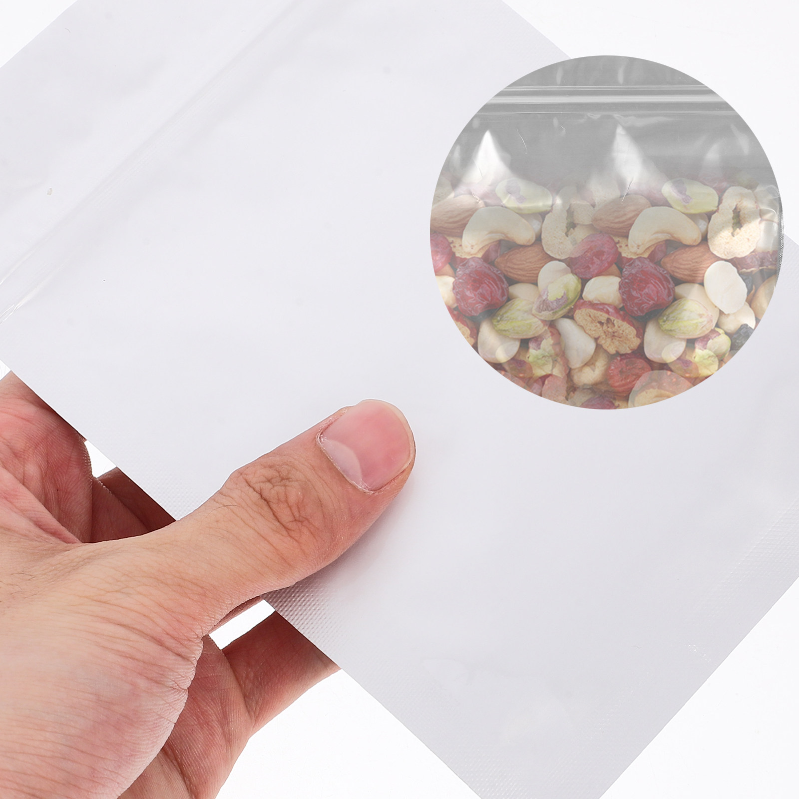 Food Storage And - 50 قطعة من الأكياس القابلة للإغلاق