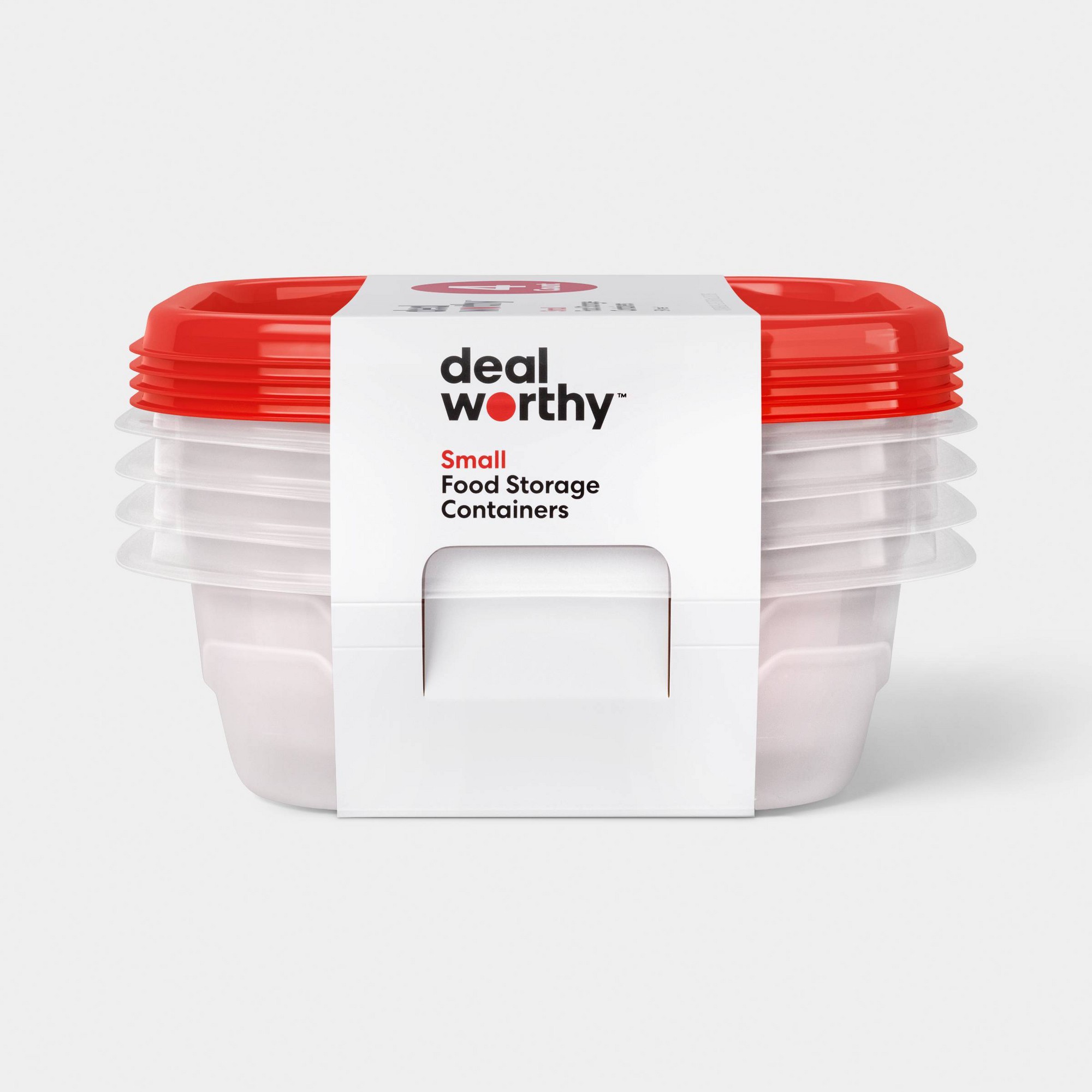 Food Storage In Pantry - حاويات تخزين طعام مربعة صغيرة بسعة
