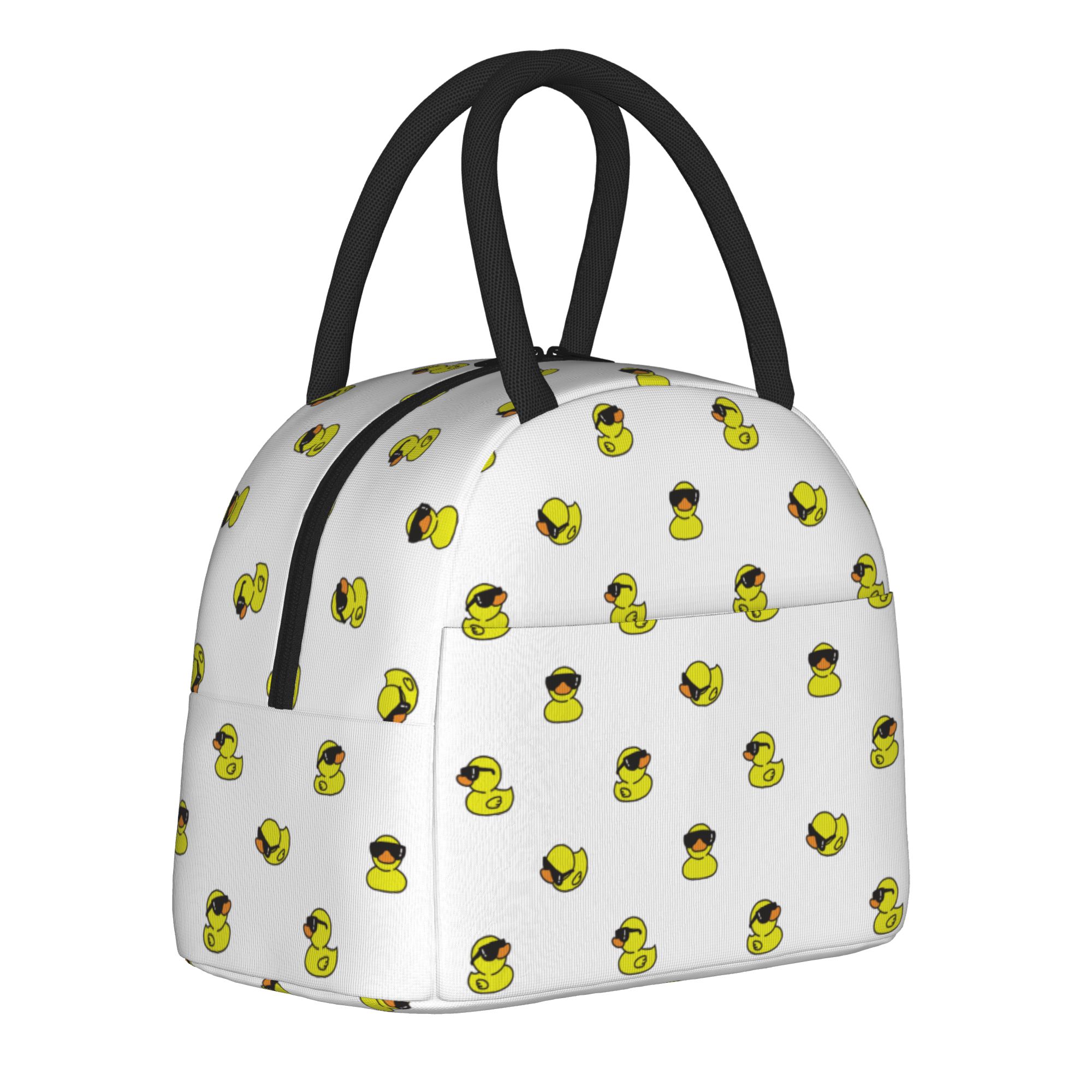 Food Storage Yellow - حقائب غداء معزولة بنمط بطة صفراء