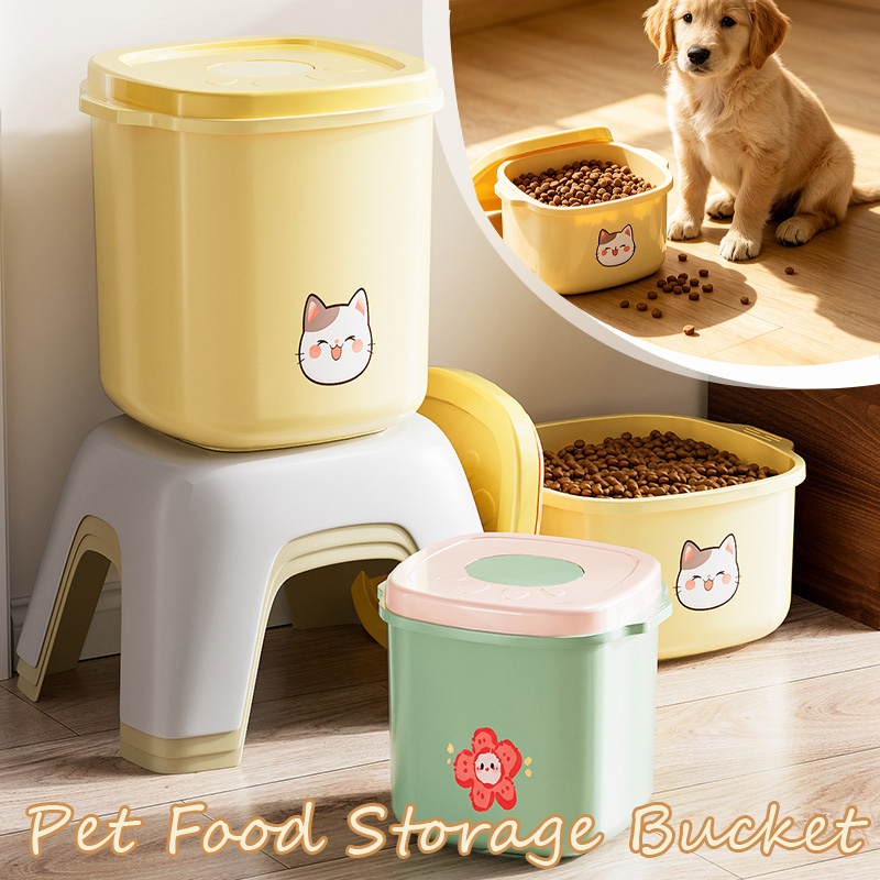 Food Storage For Dog - وعاء تخزين طعام الحيوانات الأليفة محكم
