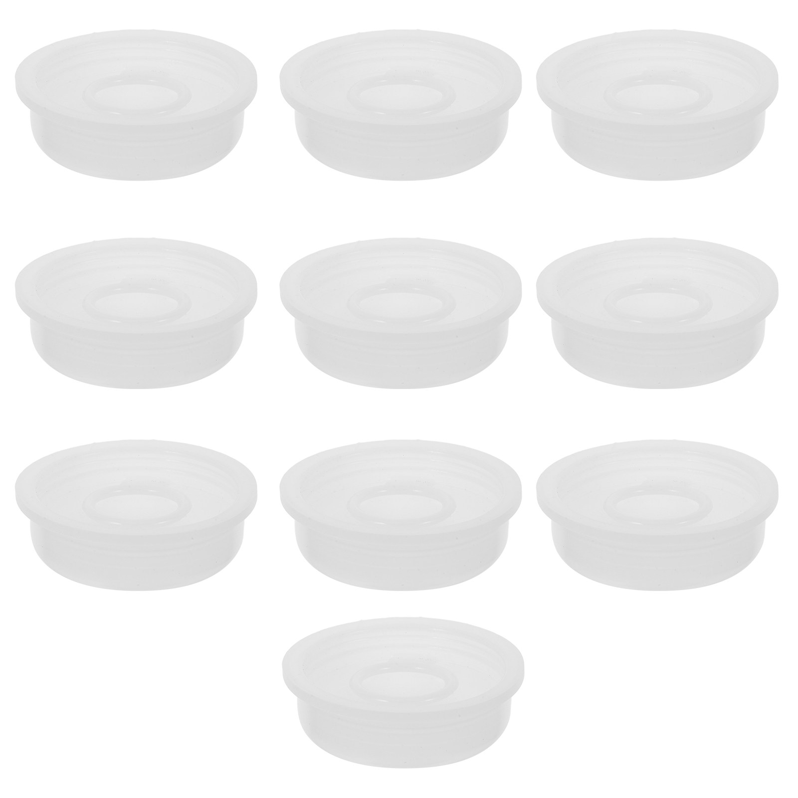 Food Storage And - 10 قطع أغطية بلاستيكية لتخزين المواد