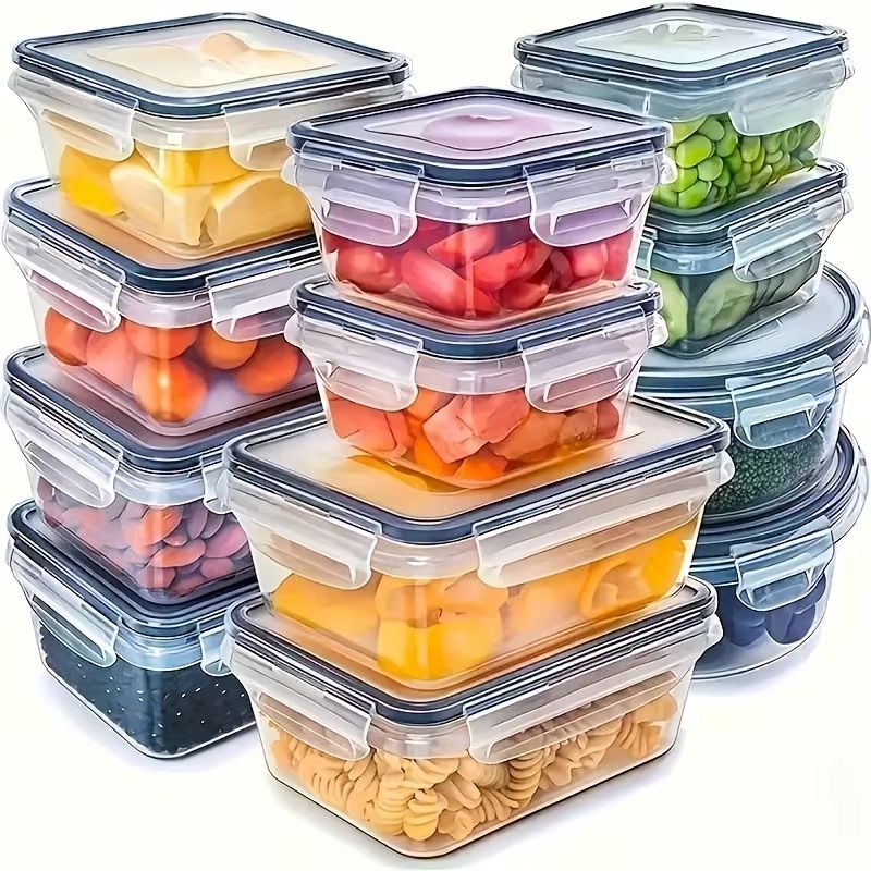 Food Storage Warehouse - حاويات تخزين طعام شفافة من 4