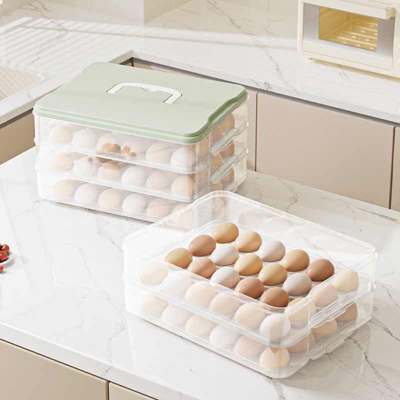 Food Storage And - صندوق تخزين البيض المخصص للثلاجة، صندوق