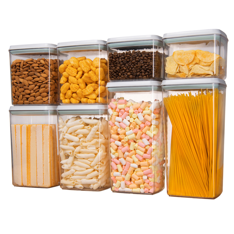 Food Storage In Pantry - مجموعة حاويات تخزين الطعام المقاومة للغلق