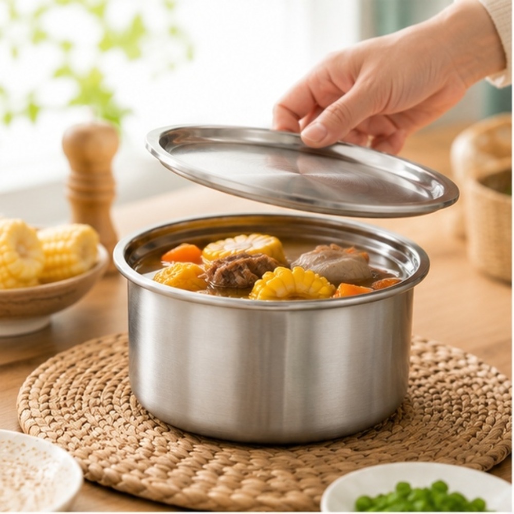Food Storage Meal Prep - وعاء رامكن من الستانلس ستيل 304