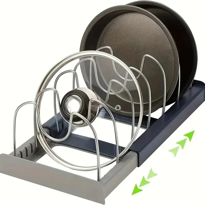 Food Storage Organiser - رف تخزين من الفولاذ المقاوم للصدأ