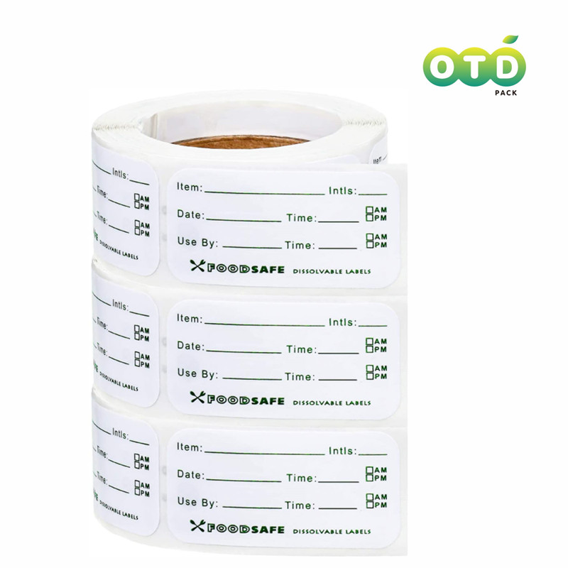 Food Storage In Restaurant - 300/قطعة ملصقات تخزين المواد الغذائية لاصقة