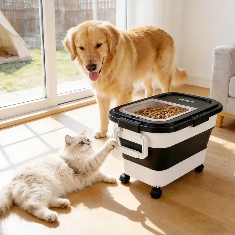 Food Storage For Dog - حاوية تخزين طعام الكلاب سعة 20-25