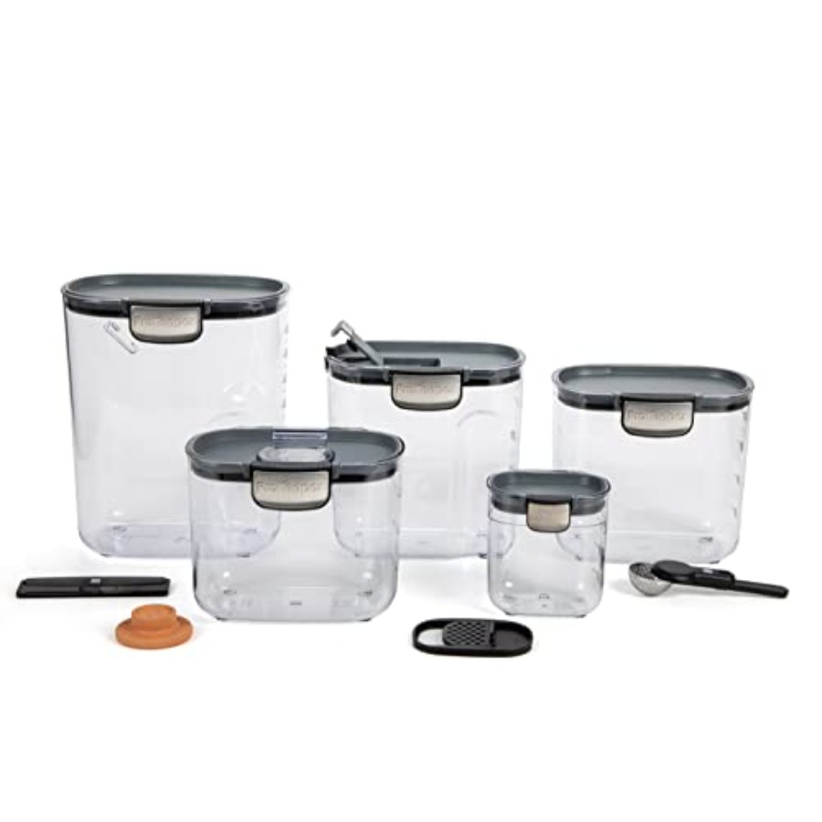 Food Storage Kitchen - مجموعة حاويات تخزين الطعام محكمة الإغلاق،
