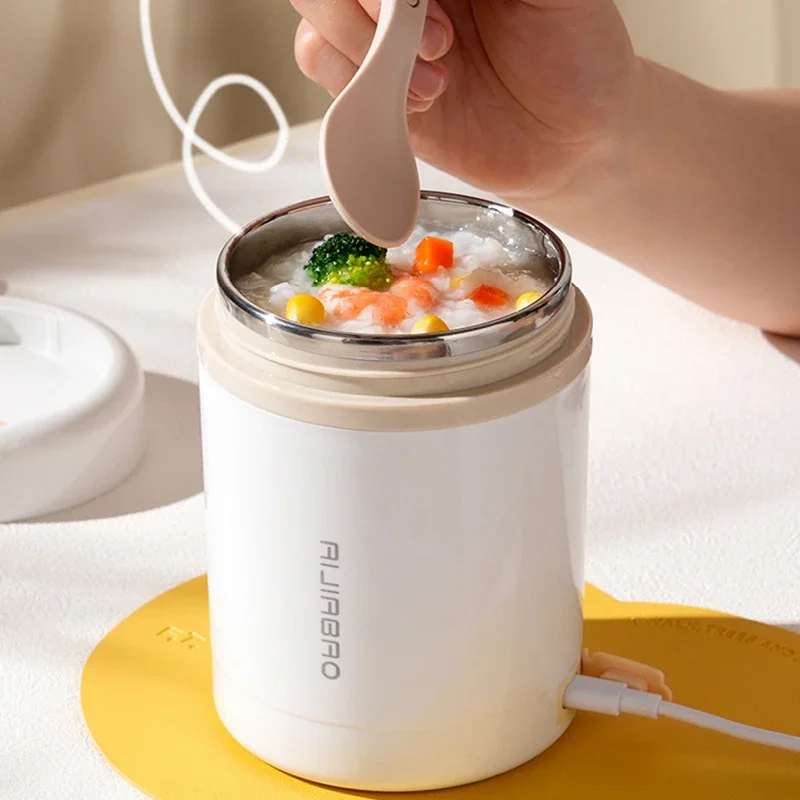 Portable Food Warmer - 600 مللي المحمولة USB التدفئة الكهربائية