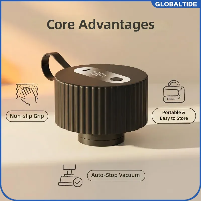 Food Storage Jars - جهاز تفريغ الهواء الكهربائي لبرطمانات ميسون،