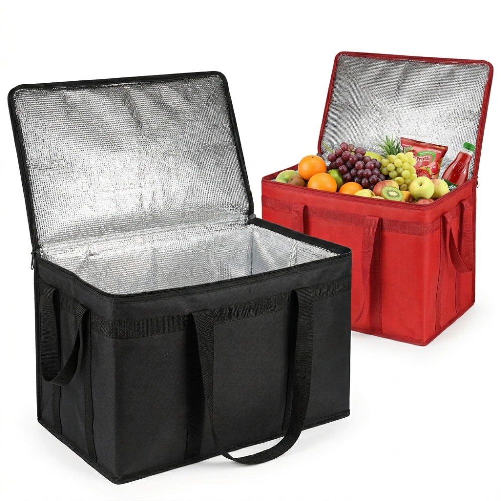 حقيبة حرارية قابلة للطي وعازلة - مراجعة Food Storage Reusable Bags وسعره