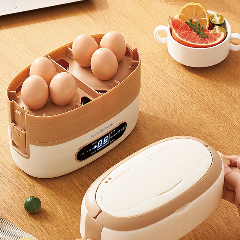 صندوق غداء كهربائي ذكي سعة 2 ل - مراجعة Stainless Lunch Box وسعره