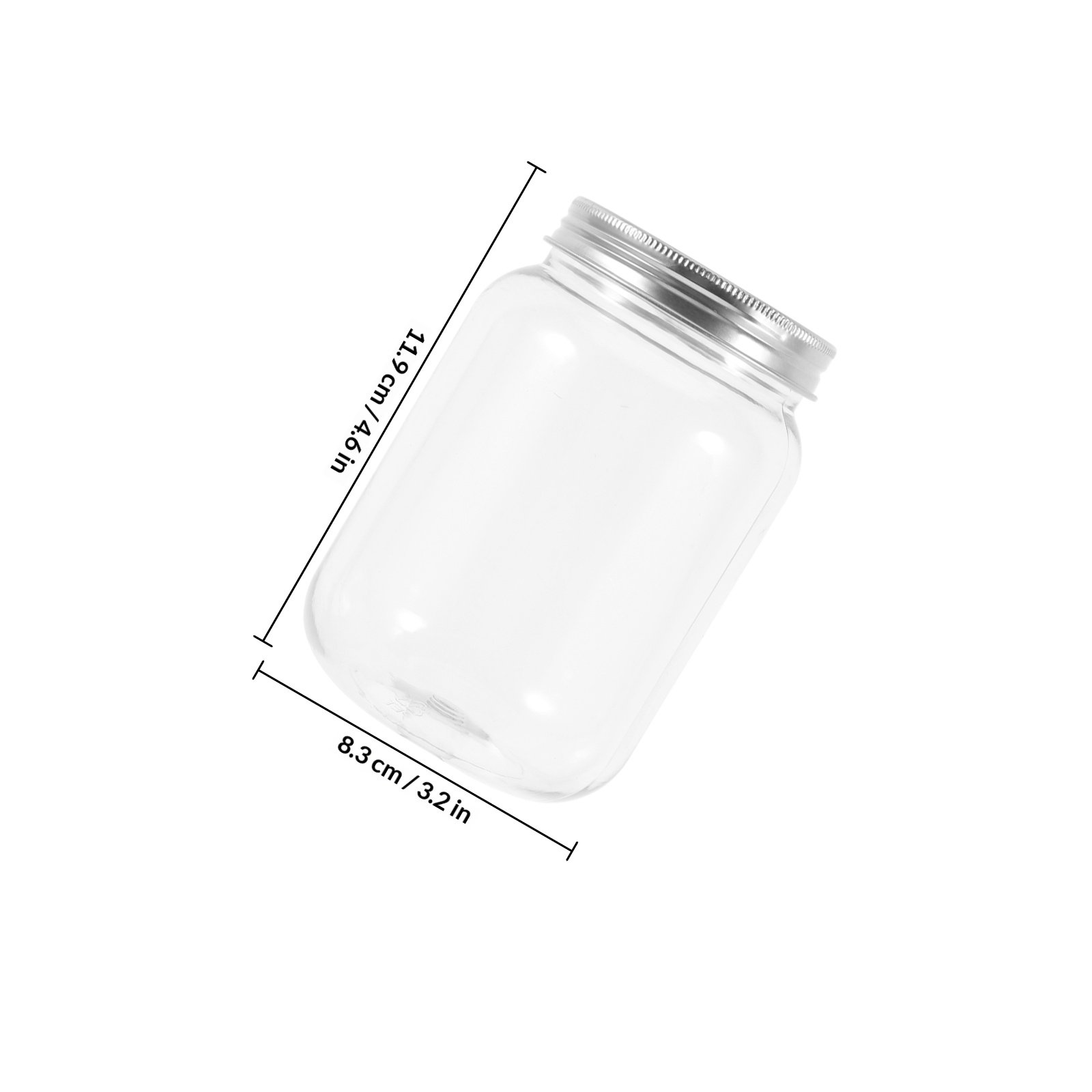 4 قطع من الأوعية البلاستيكية ا - مراجعة Food Storage Jars وسعره