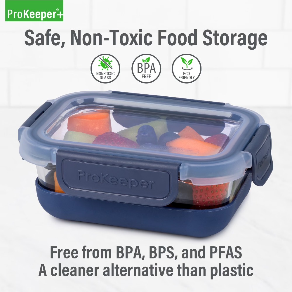 عبوة من قطعتين: حاويات زجاجية  - مراجعة Food Storage In Pantry وسعره