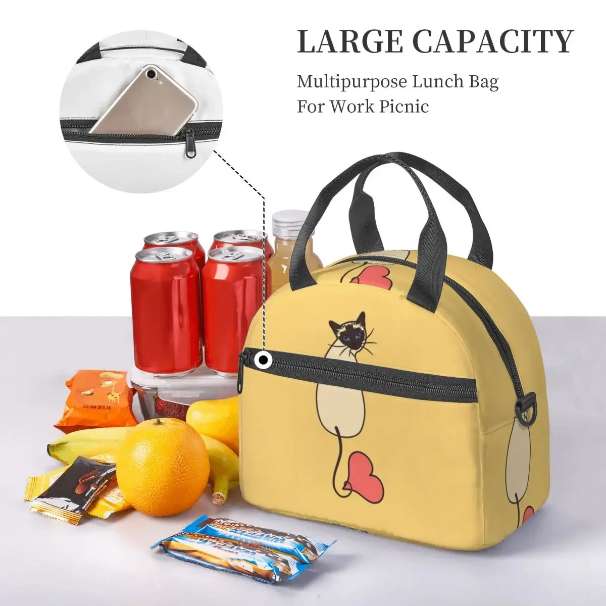 حقيبة غداء معزولة باللون الأصف - مراجعة Food Storage Yellow وسعره