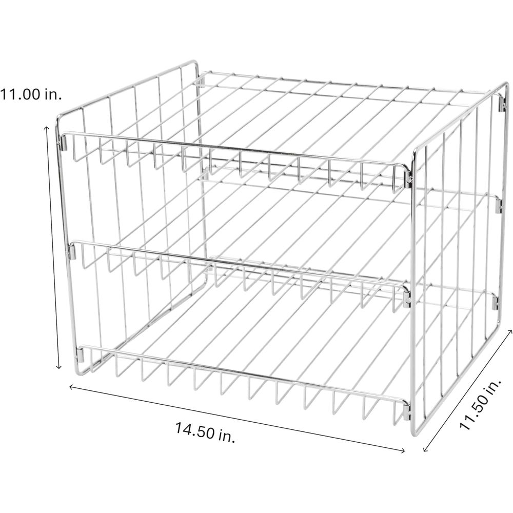 منظم علب بثلاث طبقات |   رف تخ - مراجعة Food Storage In Pantry وسعره