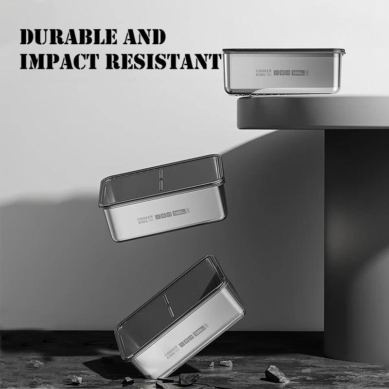 صندوق حفظ الطعام من كوكر كينج، - مراجعة Stainless Lunch Box وسعره