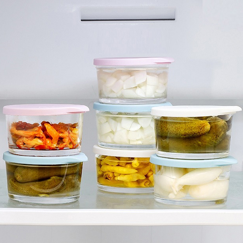 ● وعاء تخزين طعام دائري آمن لل - مراجعة Food Storage Containers Glass وسعره
