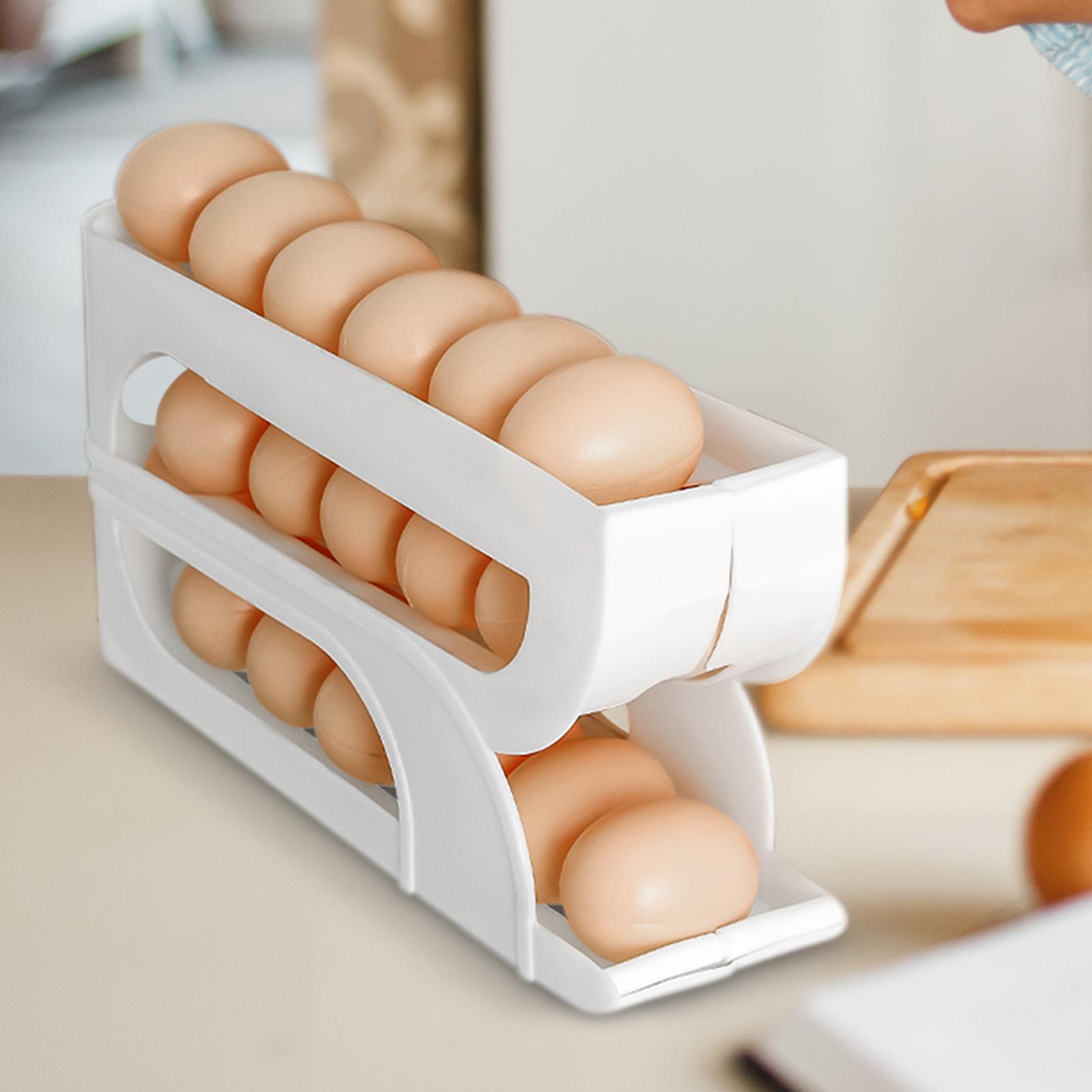 حامل بيض للثلاجة بثلاث طبقات م - مراجعة Food Storage Yellow وسعره