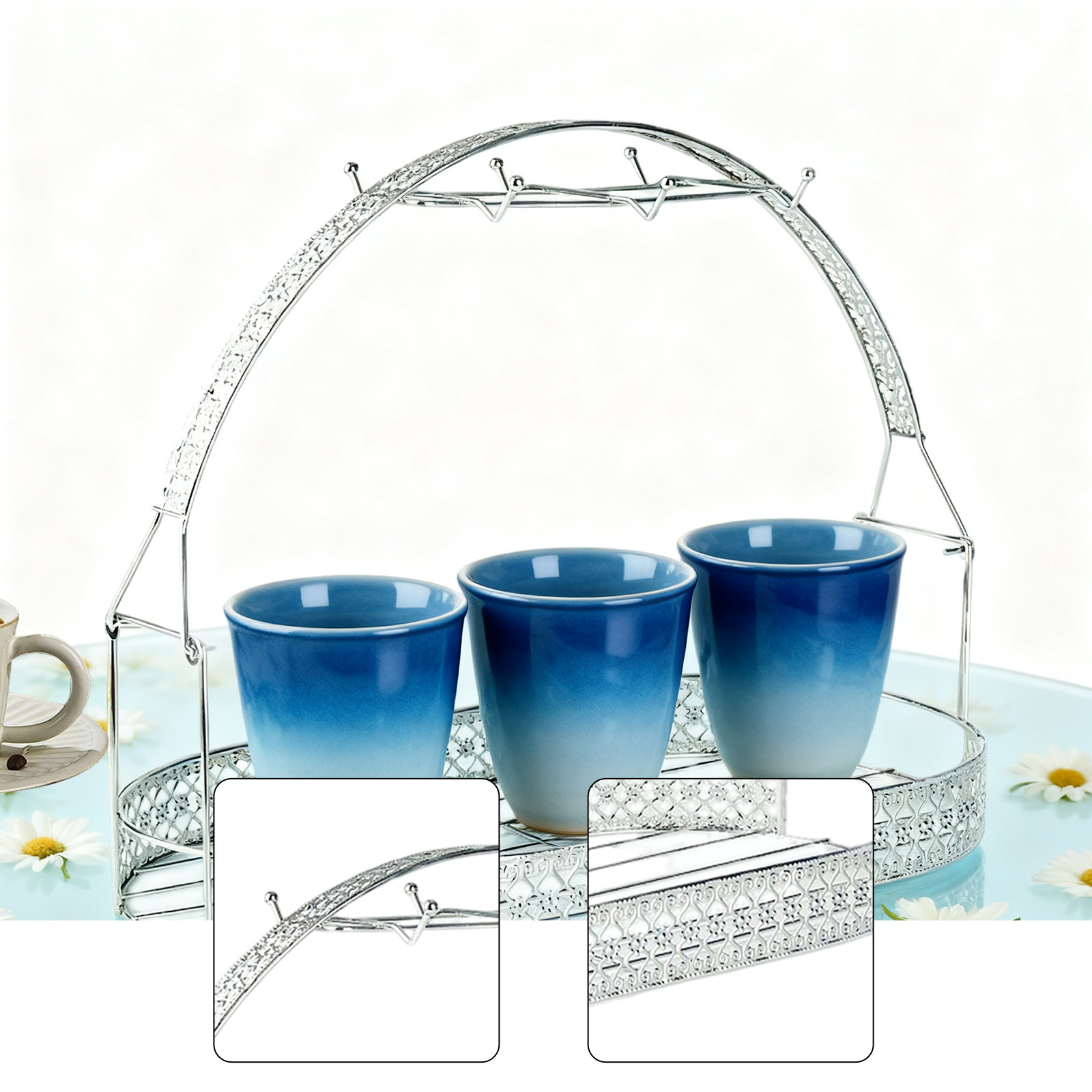 الإبداعية القدح رف حامل فنجان  - مراجعة Food Storage Organiser وسعره