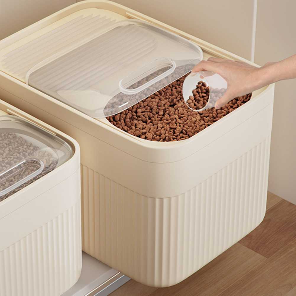 حاوية تخزين طعام الكلاب 5/10/1 - مراجعة Food Storage Cupboard وسعره