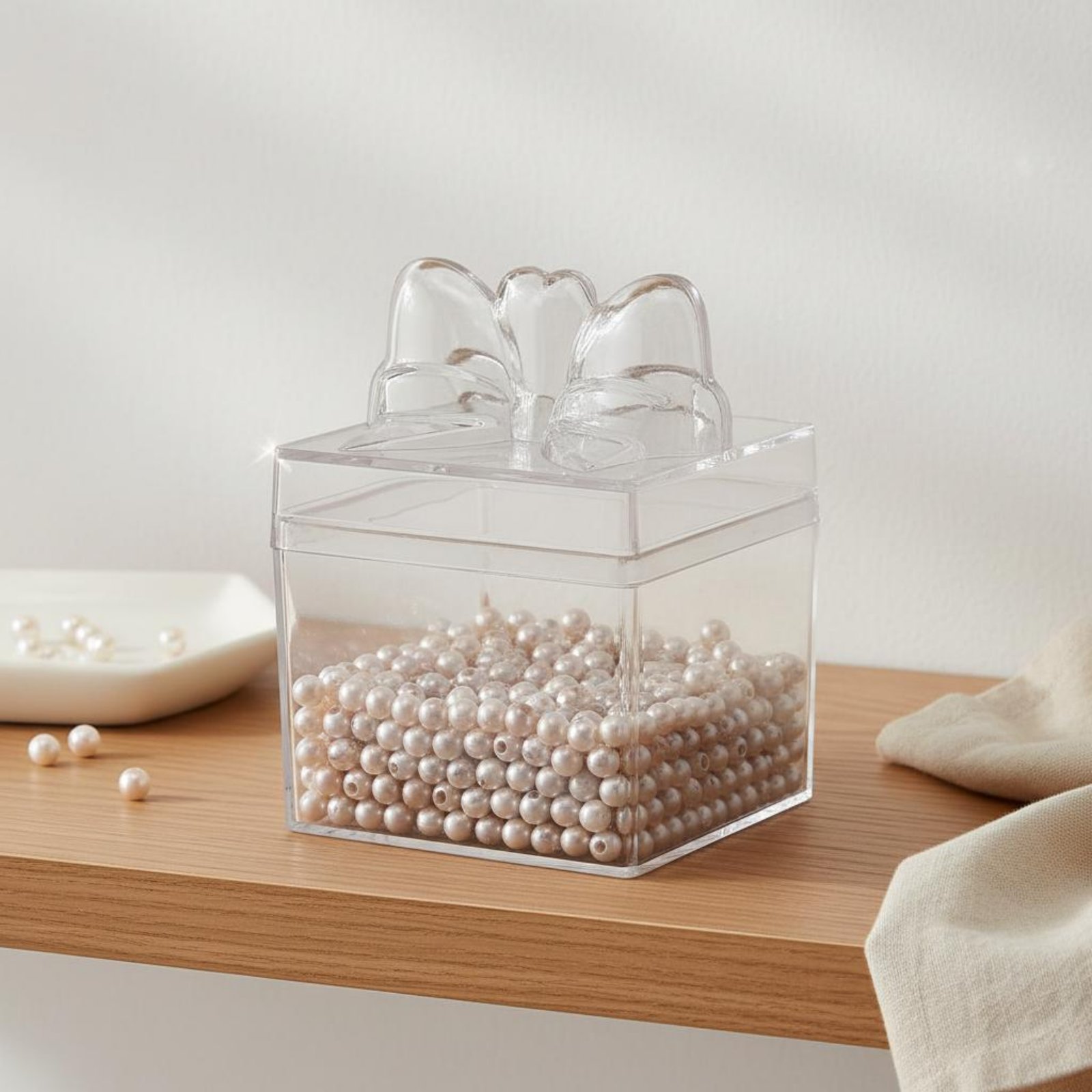 صندوق حلوى بلاستيكي شفاف مع شر - مراجعة Food Storage And وسعره