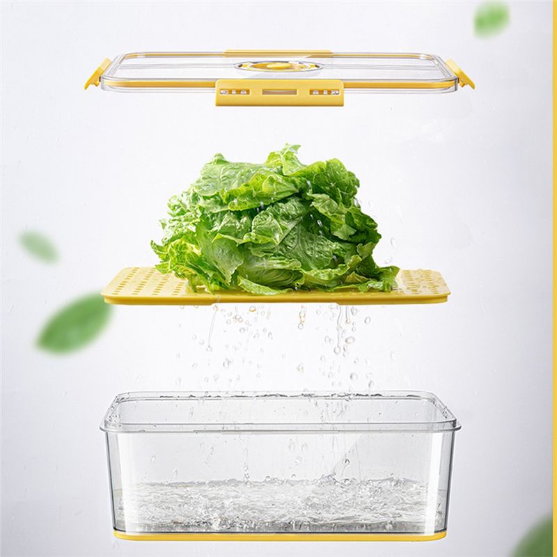 صندوق تنظيم وتخزين الطعام B17C - مراجعة Food Storage Yellow وسعره