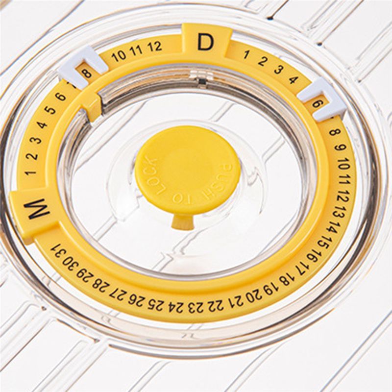 صندوق تنظيم وتخزين الطعام B17C - مراجعة Food Storage Yellow وسعره