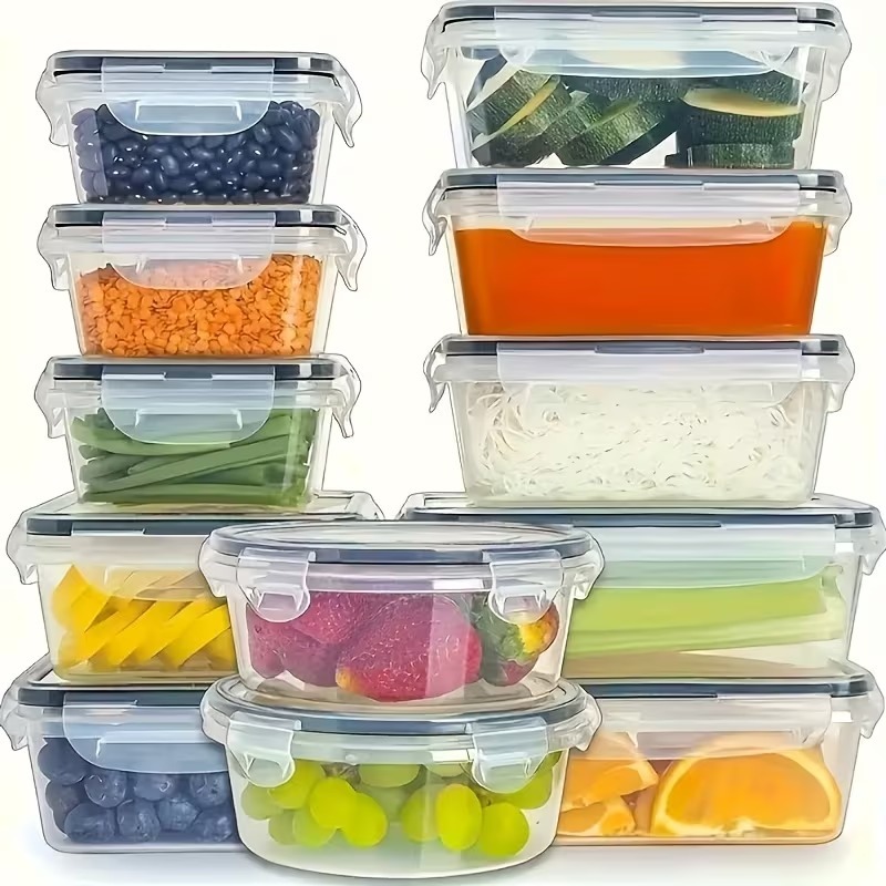 حاويات تخزين طعام شفافة من 4 ق - مراجعة Food Storage Warehouse وسعره