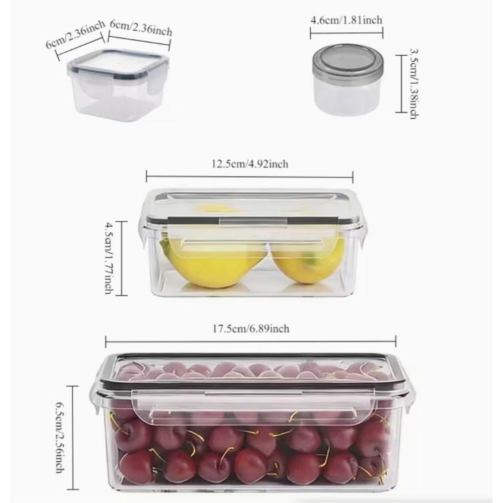 حاويات تخزين طعام شفافة من 4 ق - مراجعة Food Storage Warehouse وسعره