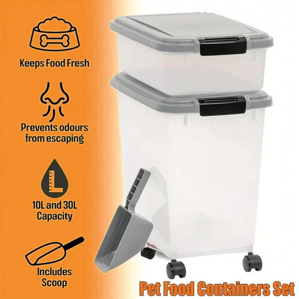 حاوية تخزين طعام، سعة 30 رطل و - مراجعة Food Storage For Dog وسعره