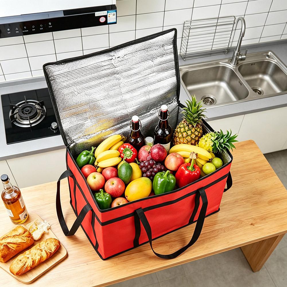 حقيبة حافظة حرارية كبيرة الحجم - مراجعة Food Storage Bags Xl وسعره