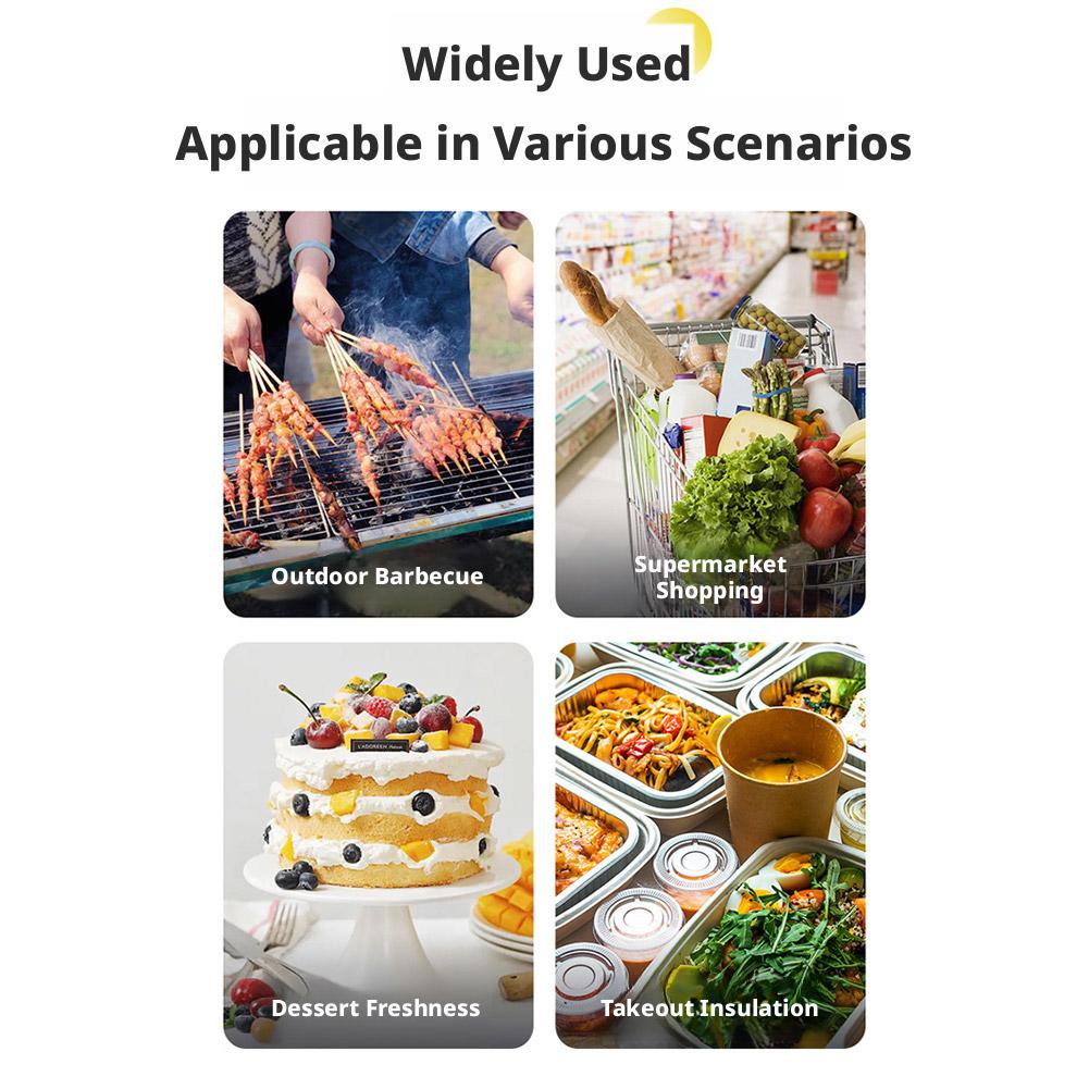 حقيبة حافظة حرارية كبيرة الحجم - مراجعة Food Storage Bags Xl وسعره