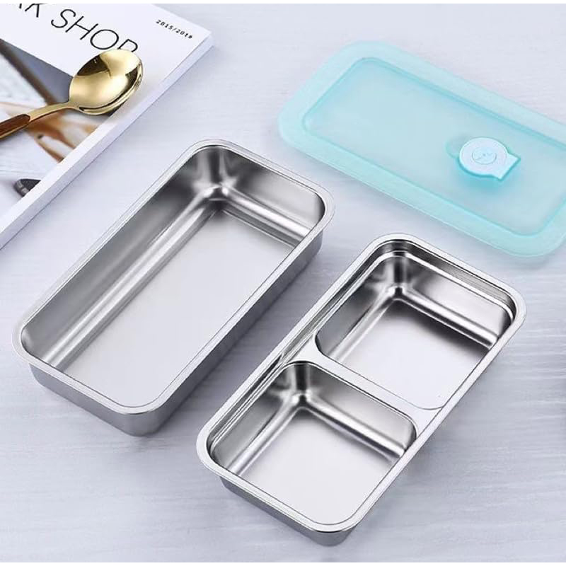 صندوق حفظ الطعام الطازج المحمو - مراجعة Stainless Lunch Box وسعره