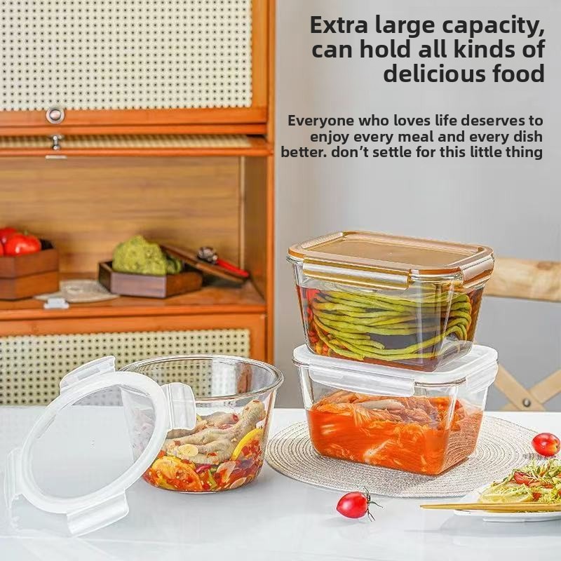 حاوية زجاجية كبيرة السعة لتخزي - مراجعة Food Storage Meal Prep وسعره