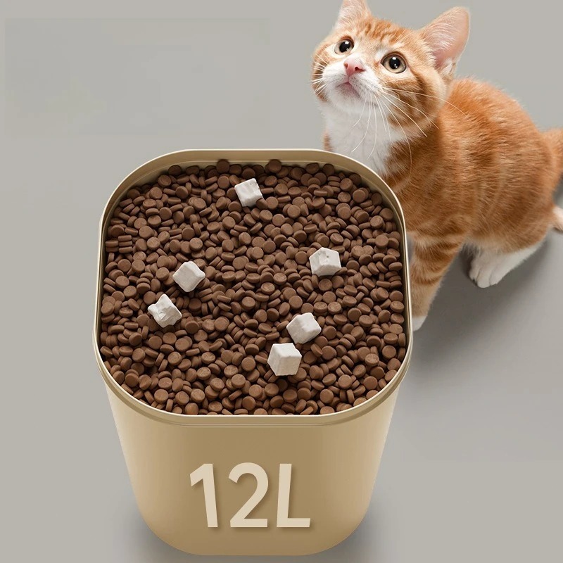 صندوق تخزين طعام الحيوانات الأ - مراجعة Food Storage For Dog وسعره