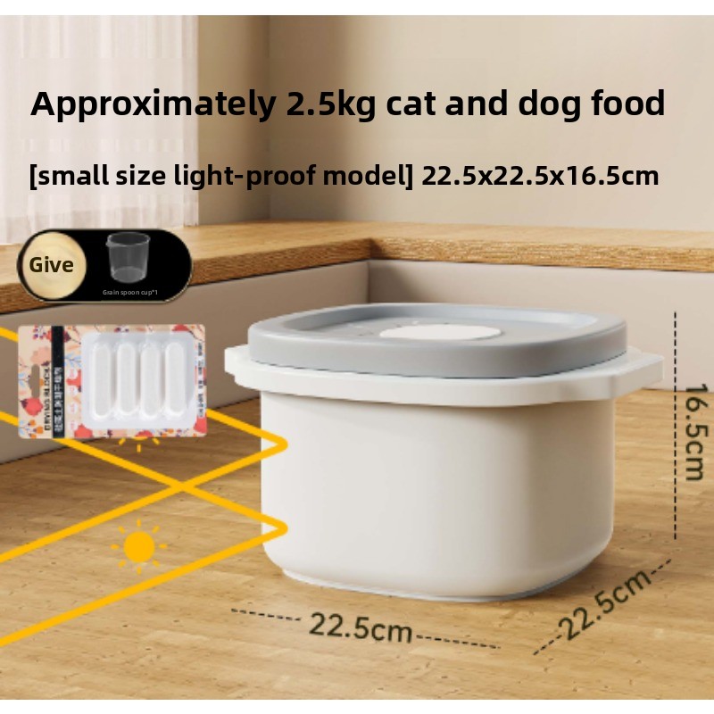 صندوق تخزين طعام الحيوانات الأ - مراجعة Food Storage For Dog وسعره