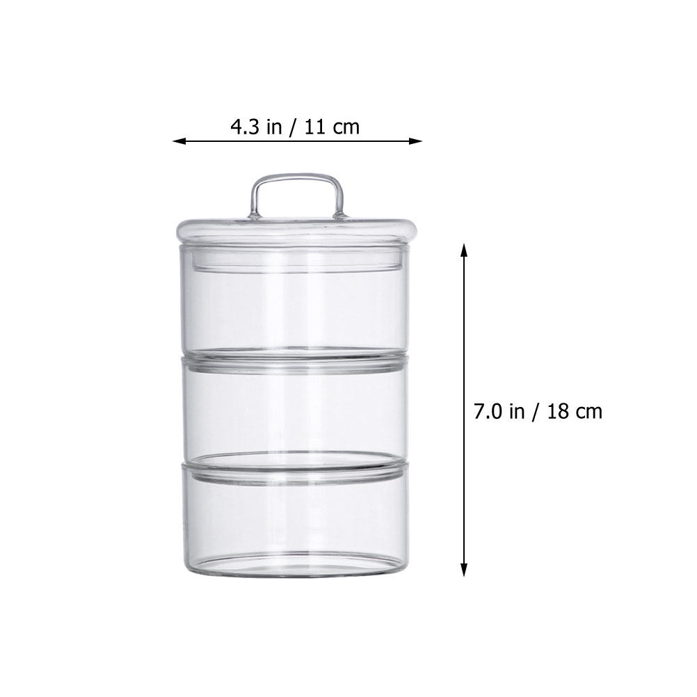 طقم وعاء تخزين زجاجي شفاف للسل - مراجعة Food Storage Jars وسعره
