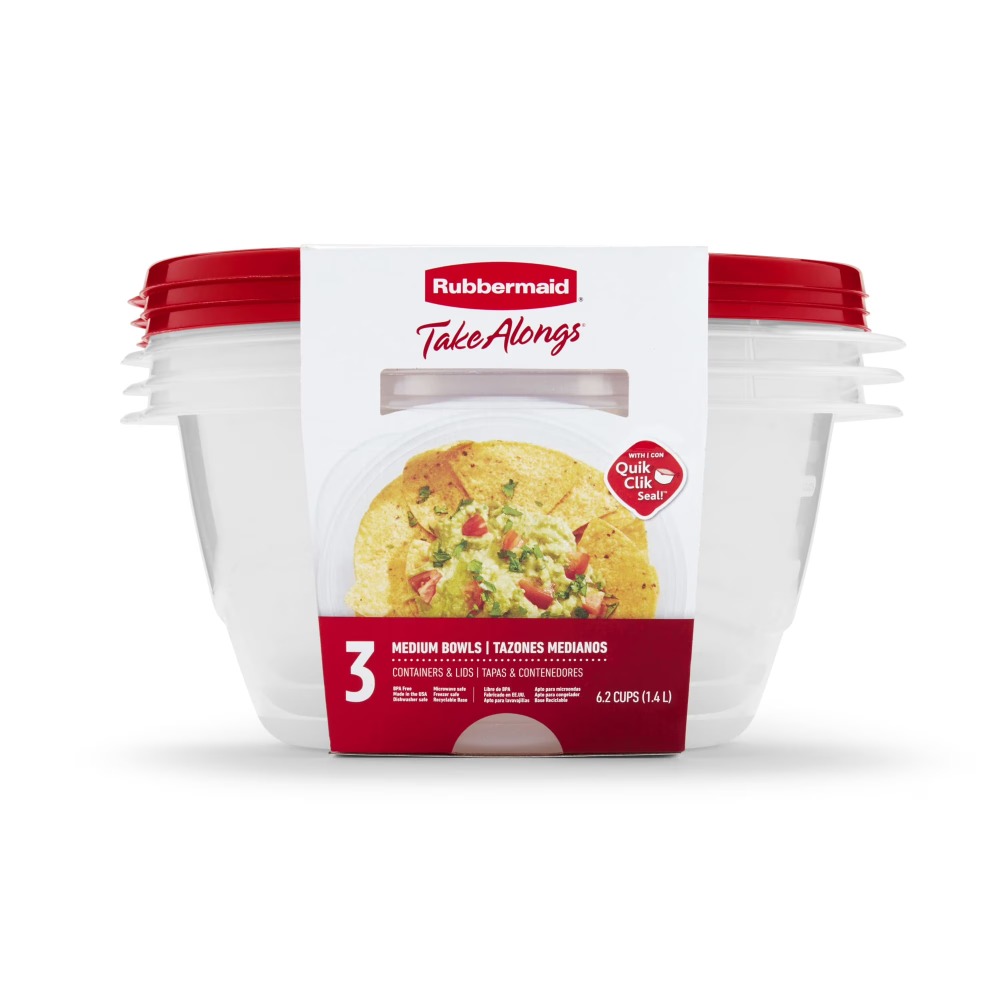 حاويات تخزين طعام كبيرة مستدير - مراجعة Food Storage Meal Prep وسعره