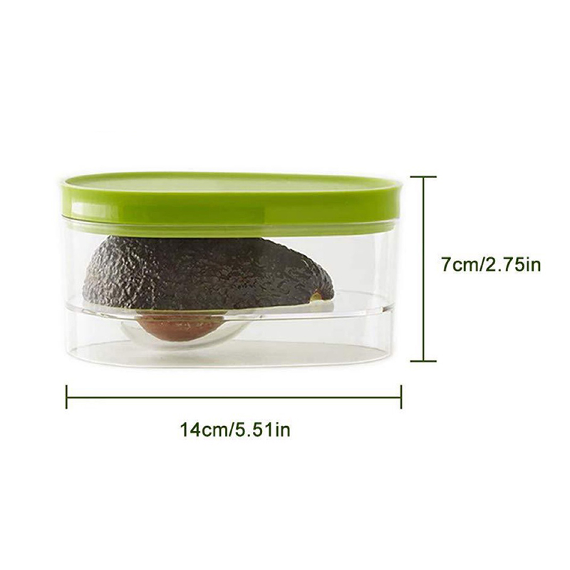 صندوق تخزين طعام الأفوكادو، حا - مراجعة Food Storage And Organizer وسعره