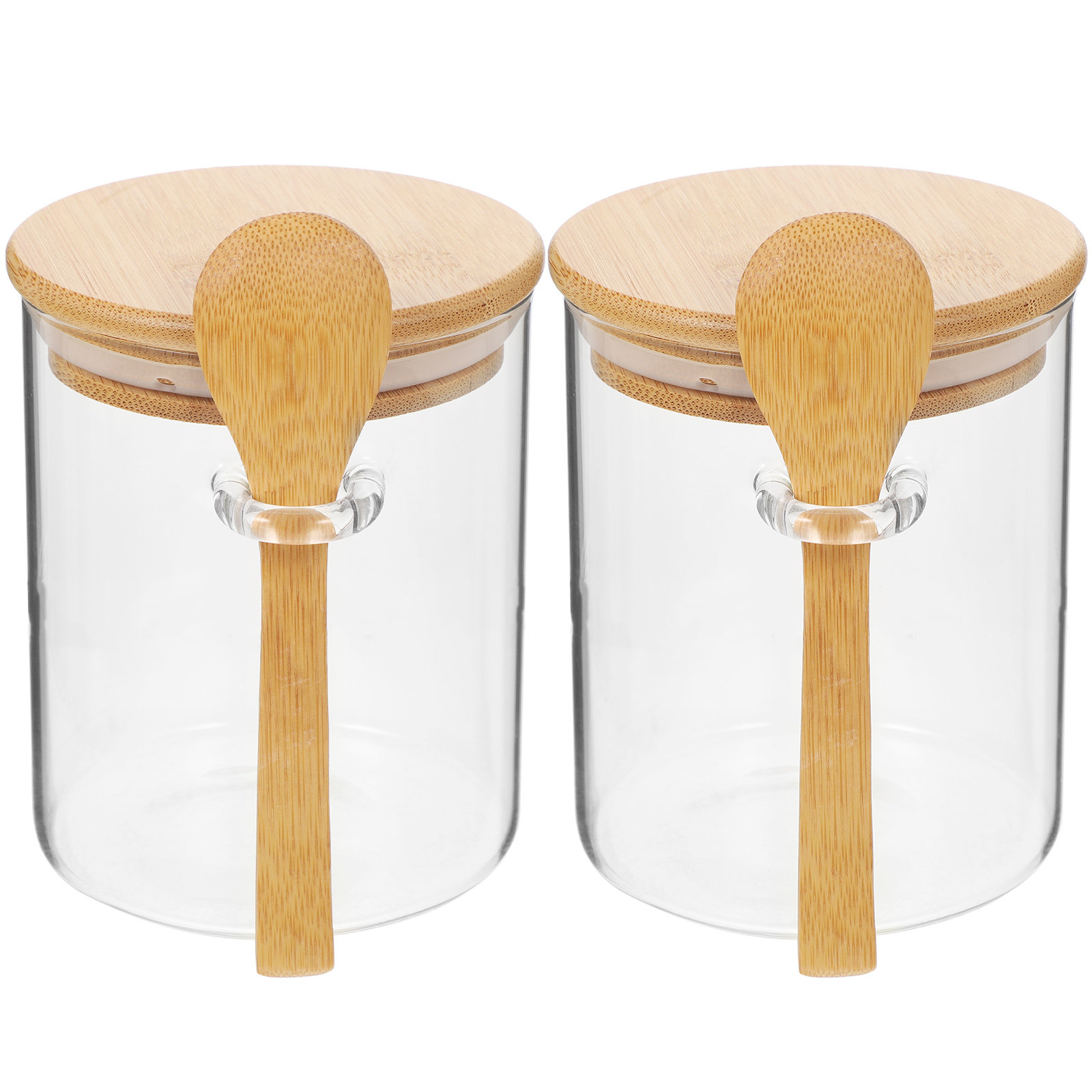 قطعتان من حاويات تخزين الدقيق  - مراجعة Food Storage Jars وسعره