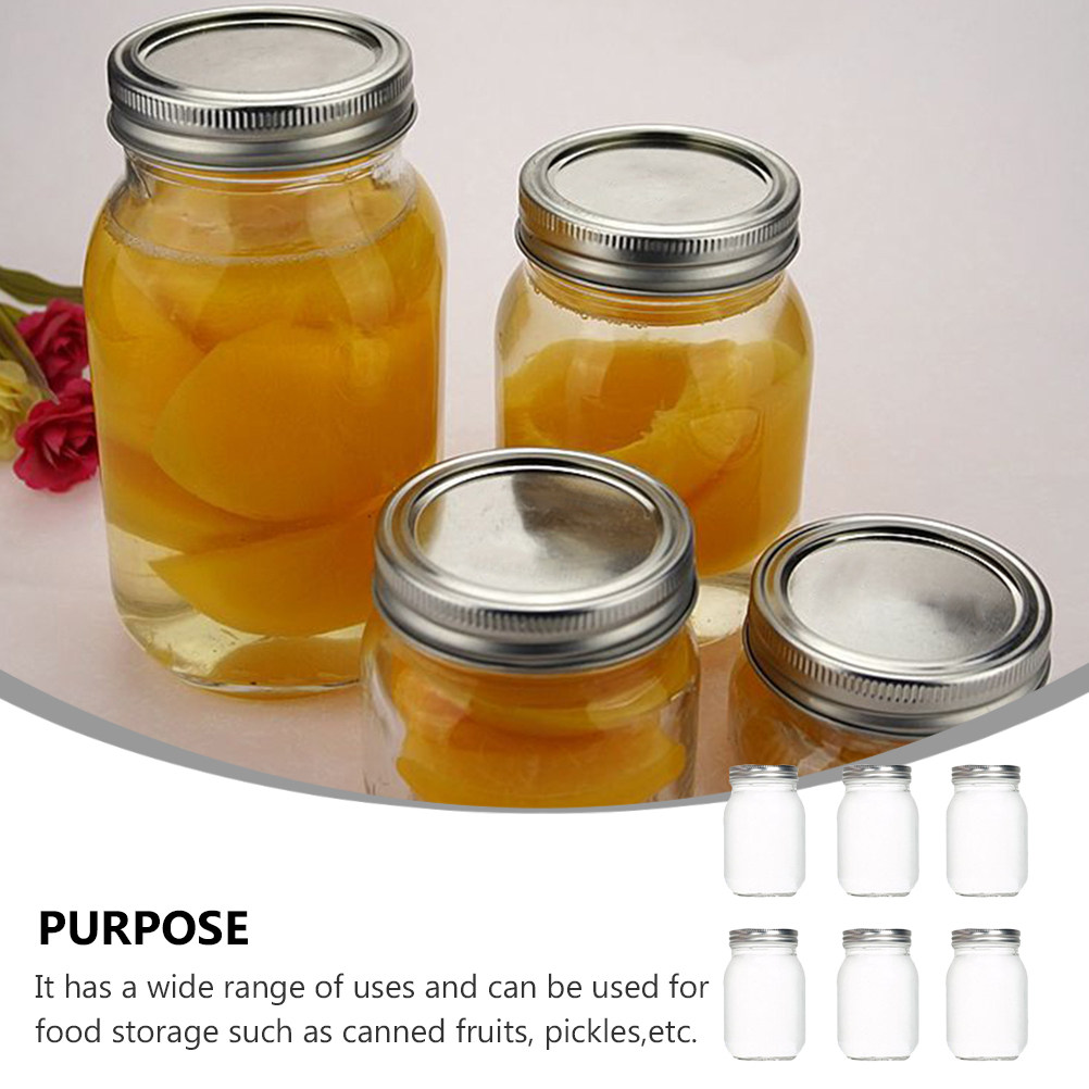 6 قطع من الأوعية الزجاجية الشف - مراجعة Food Storage Jars وسعره