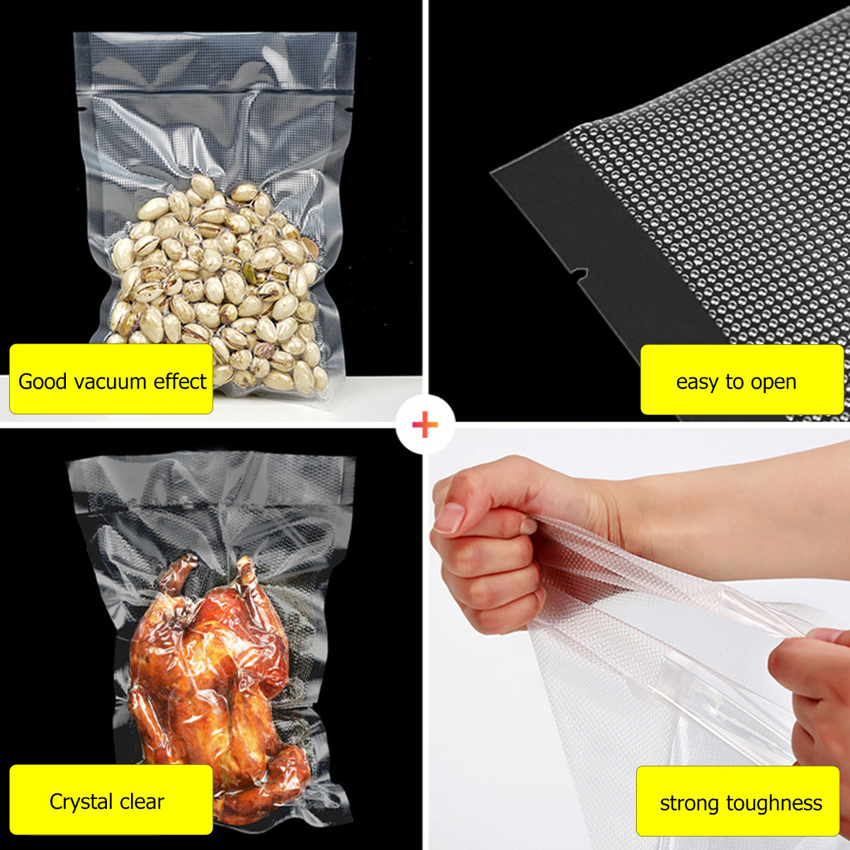 100 قطعة من أكياس التخزين الشف - مراجعة Food Storage And وسعره