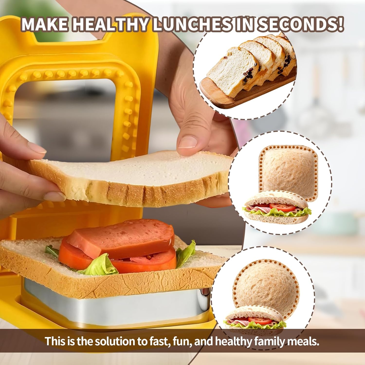 أداة تقطيع وختم ساندويتشات الغ - مراجعة Stainless Lunch Box وسعره