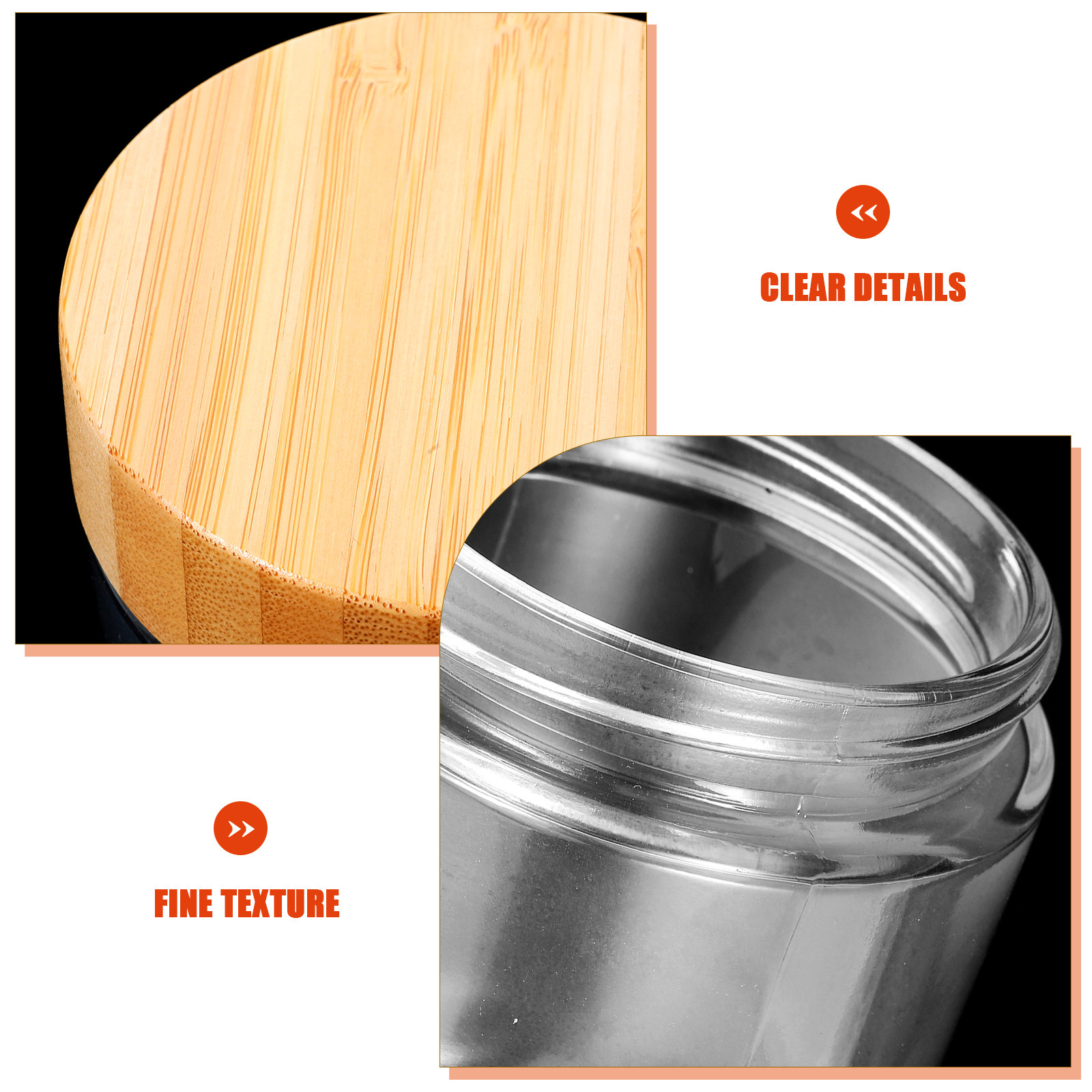 4 قطع من الأوعية الزجاجية الشف - مراجعة Food Storage Jars وسعره