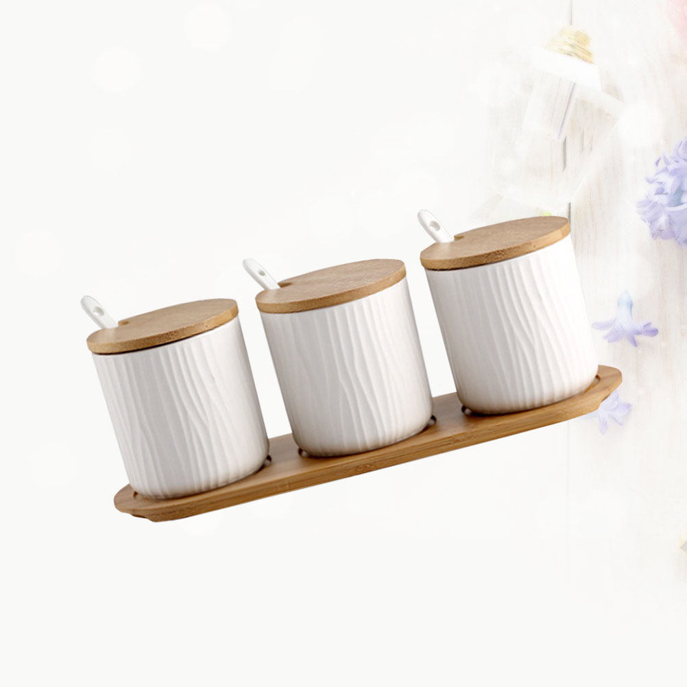 طقم برطمانات توابل سيراميك إبد - مراجعة Food Storage Jars وسعره