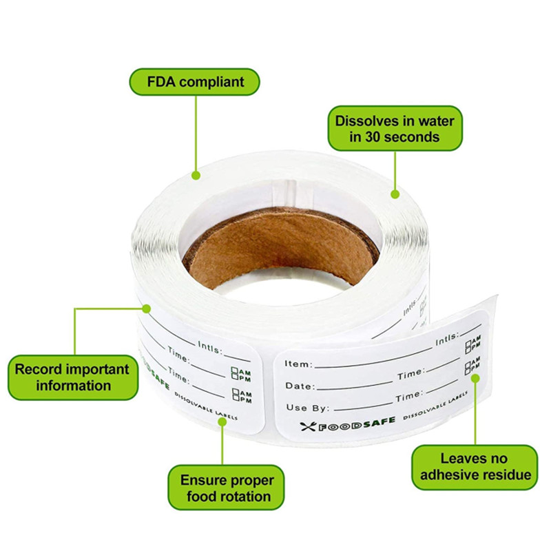 300/قطعة ملصقات تخزين المواد ا - مراجعة Food Storage In Restaurant وسعره