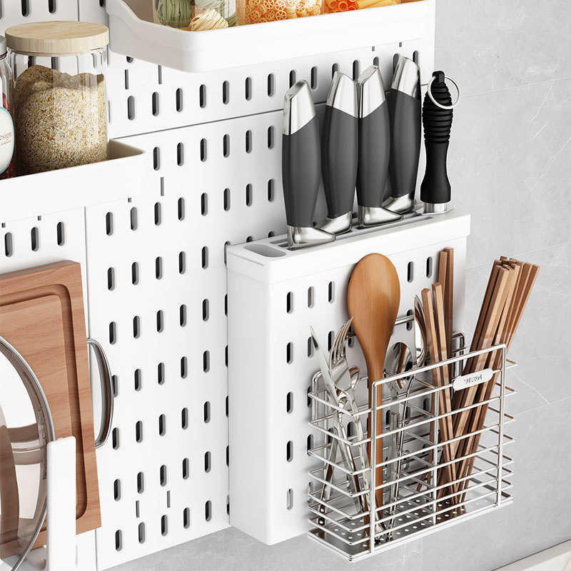 منظم حائط للمطبخ بدون ثقوب، حا - مراجعة Food Storage Organiser وسعره