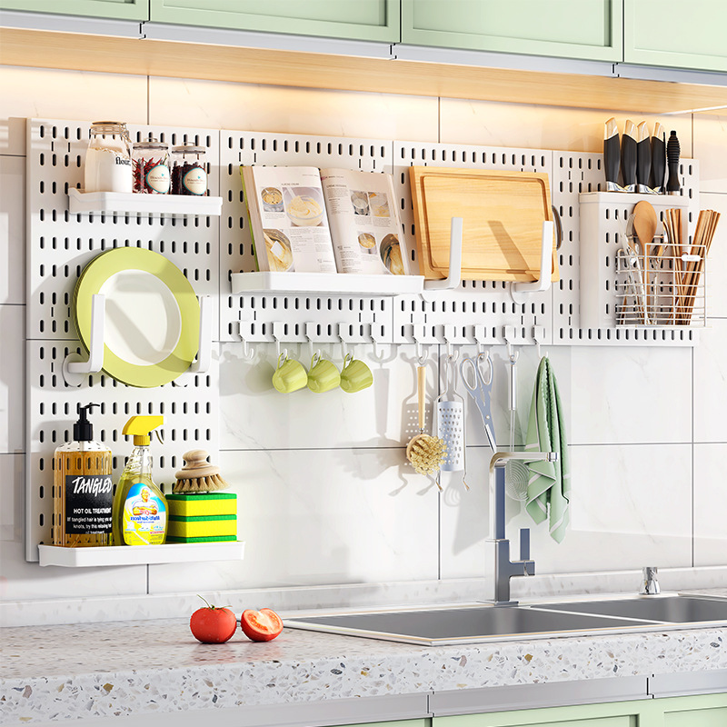 منظم حائط للمطبخ بدون ثقوب، حا - مراجعة Food Storage Organiser وسعره